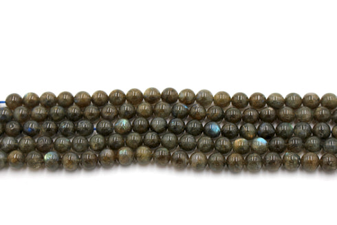 Labradorite Gemstone Beads, 8mm, Round